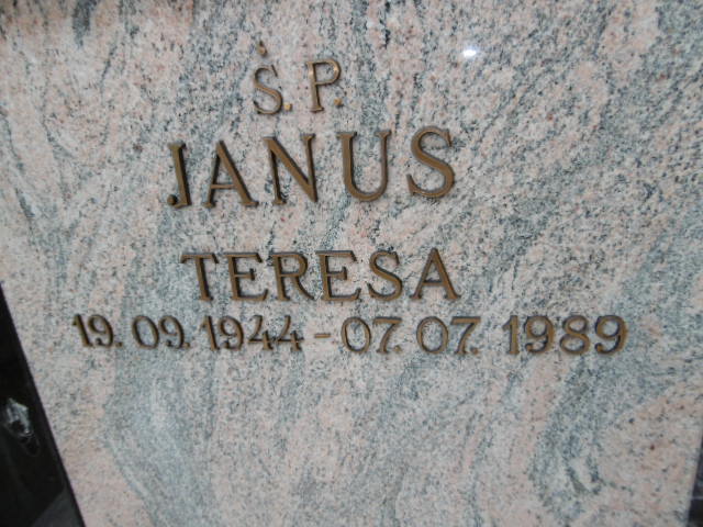 Teresa Janus 1944 Lwówek Śląski - Grobonet - Wyszukiwarka osób pochowanych