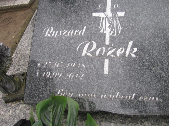 Ryszard Rożek  1948 Lwówek Śląski - Grobonet - Wyszukiwarka osób pochowanych