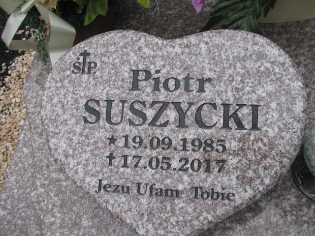 Piotr Suszycki 1985 Lwówek Śląski - Grobonet - Wyszukiwarka osób pochowanych