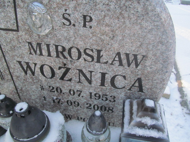 Mirosław Woźnica 1953 Lwówek Śląski - Grobonet - Wyszukiwarka osób pochowanych