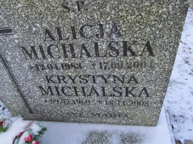 Alicja Michalska 1983 Lwówek Śląski - Grobonet - Wyszukiwarka osób pochowanych